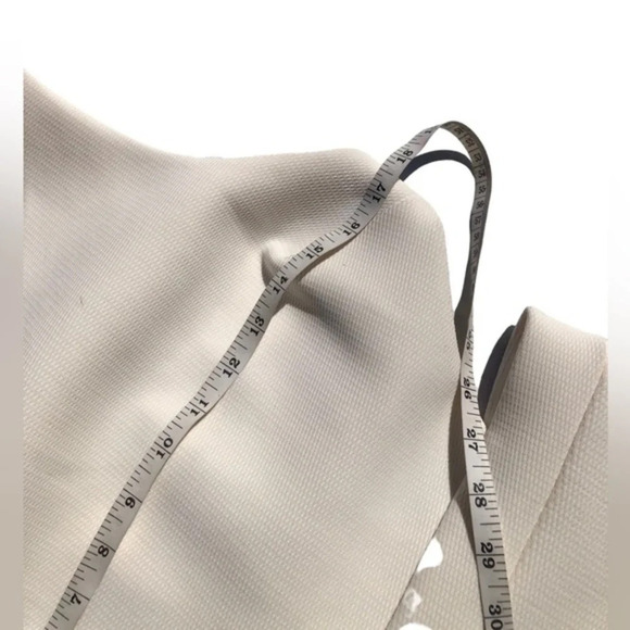 Topshop White Cutout Flowy Dress size 8 - Picture 4 of 8